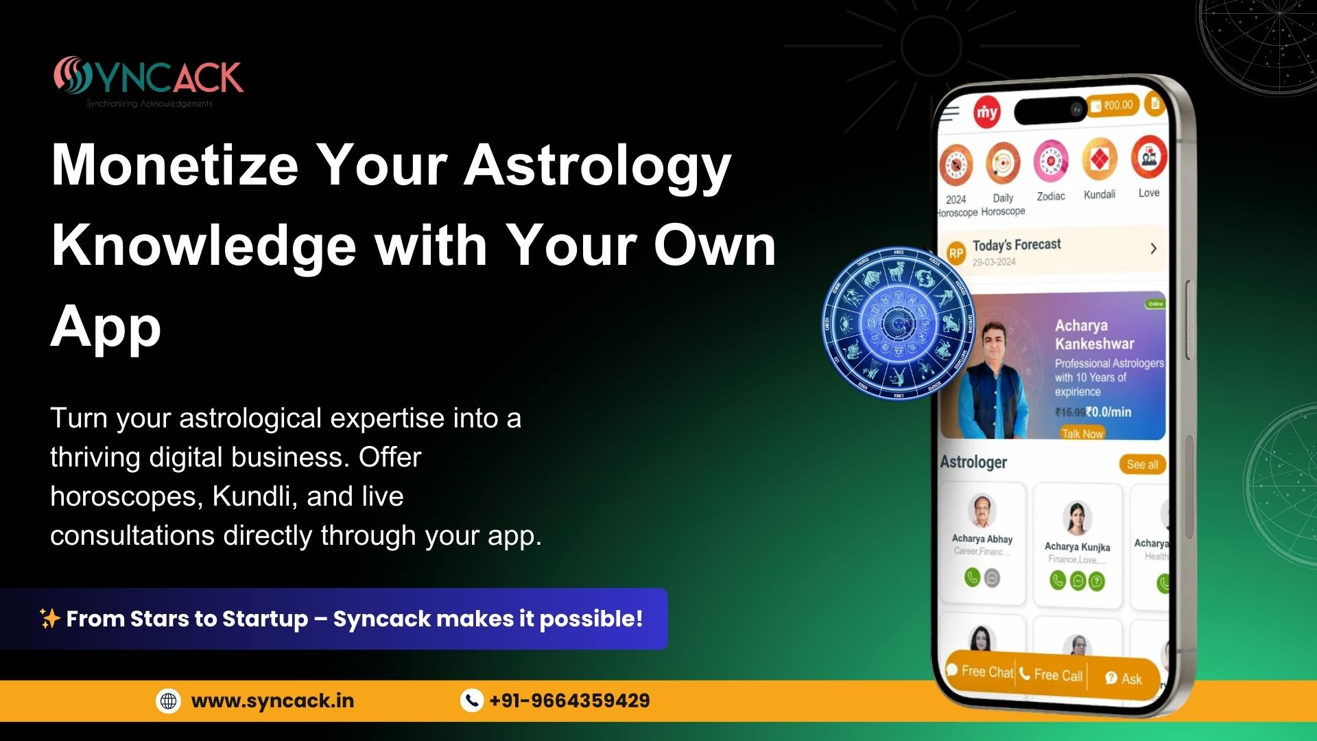 How to Develop an Astrology App (Step-by-Step) — Plus India Market Scope & Future Growth