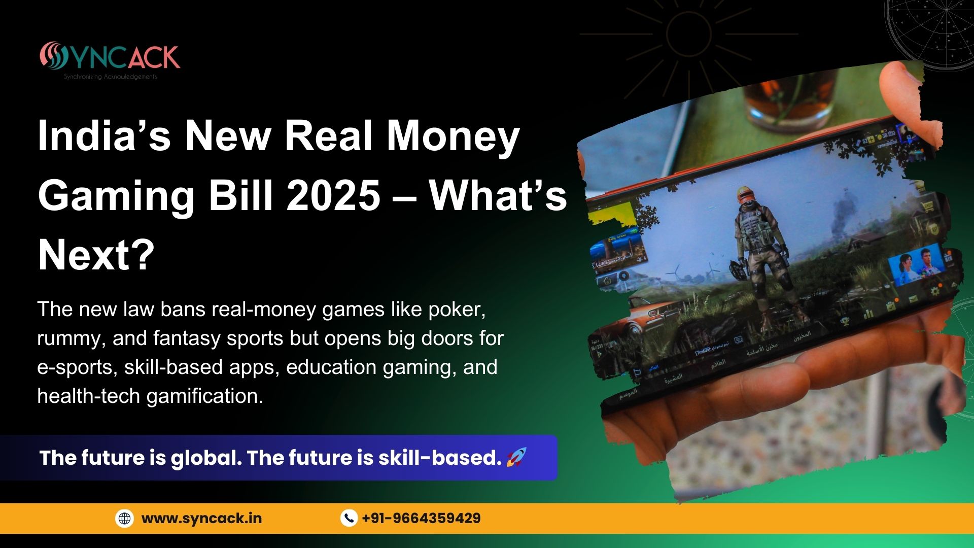 India’s New Real Money Gaming Bill 2025: Challenges & Global Market Opportunities